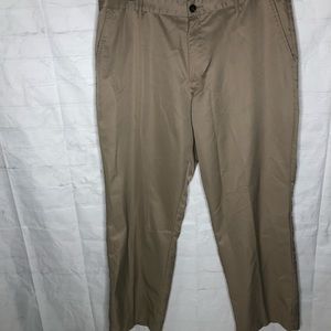 Adidas Men's ClimaLite Golf Pants Khaki Tan Size 36X30 Polyester